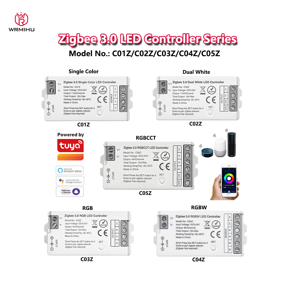 Zigbee Coordinator Stick - Контроллер светодиодной ленты DC5-24V C01Z Zigbee