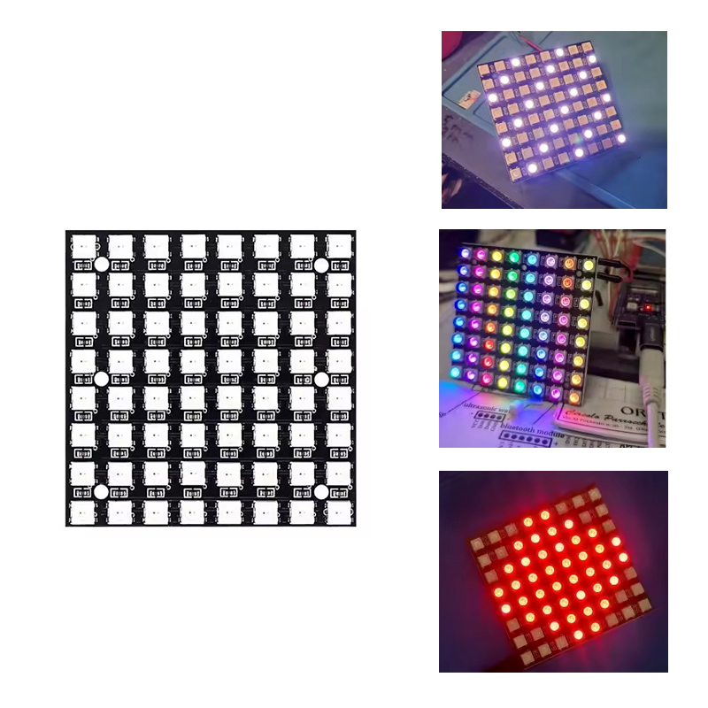 Rgb Led Matrix 8X8 - Матричный модуль WS2812 LED 5050 RGB