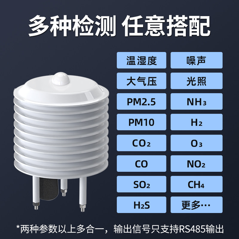 Temperature Humidity Sensor - Метеостанция 2026 Light Louver с датчиками