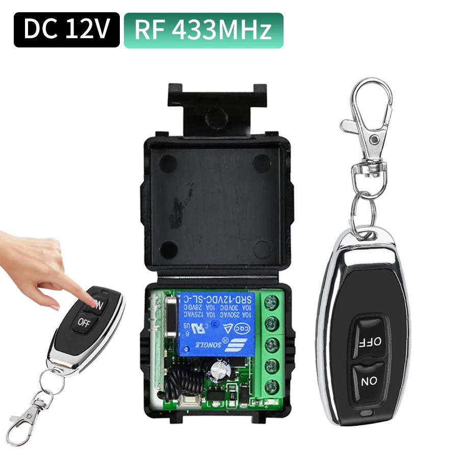 433Mhz Receiver Module - RF433 МГц беспроводной переключатель аксессуары для