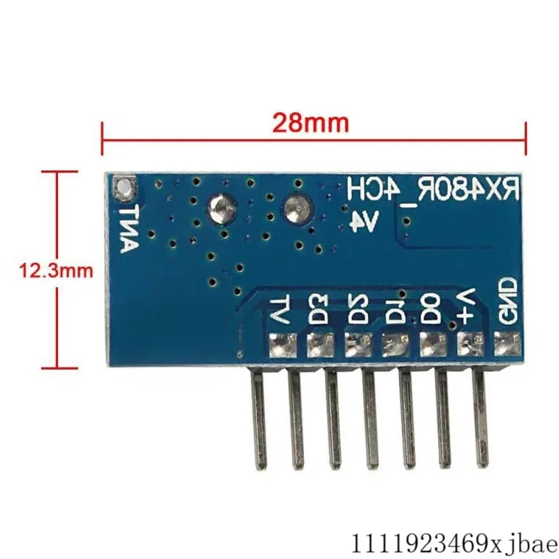 Беспроводной RF-модуль 433 МГц – обзор и цена 433Mhz Receiver Module