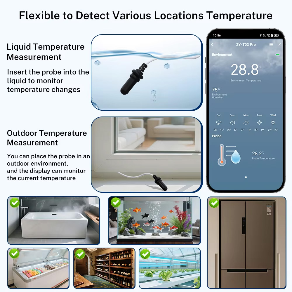 Внешний водонепроницаемый датч – обзор и цена Temperature Humidity Sensor