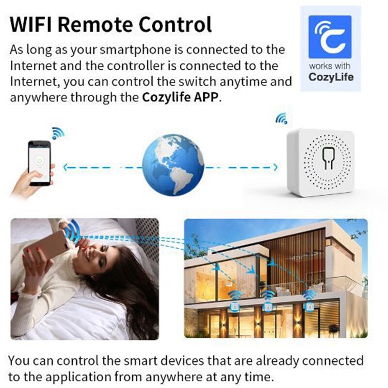 Tuya 16A Мини Wi-Fi Смарт-пере – обзор и цена Diy Home Automation Controller