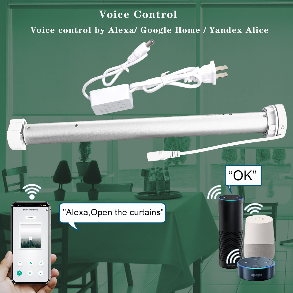 Мотор для рулонных штор Tuya W – обзор и цена Home Automation Technology