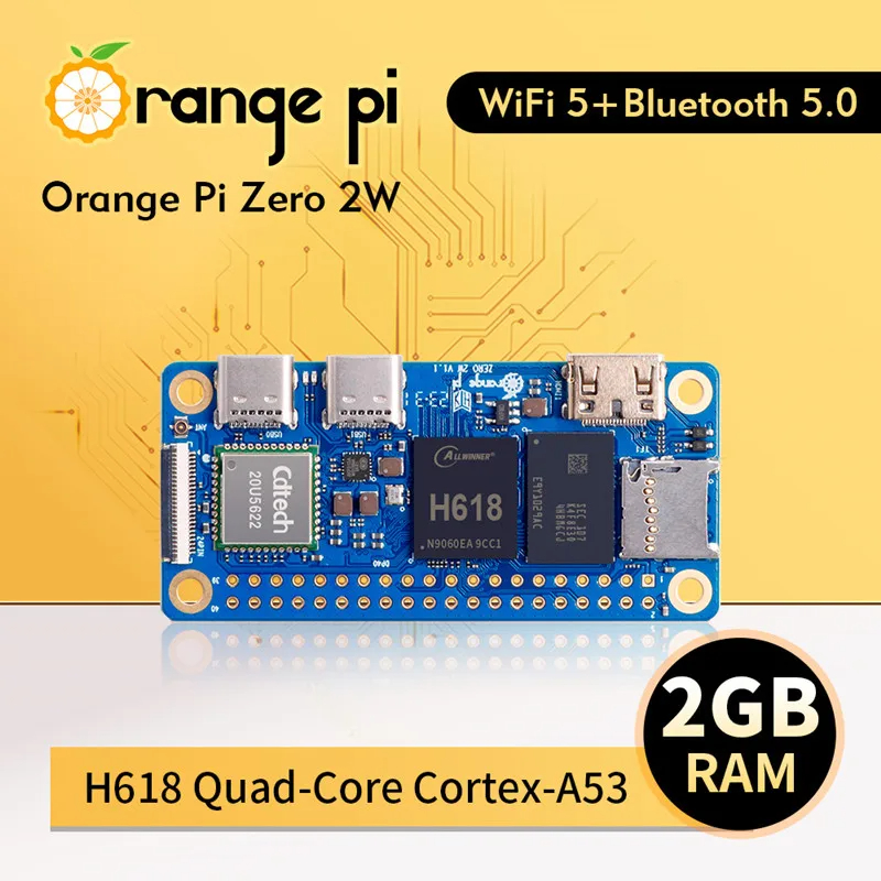 Orange Pi Zero 2 Вт 2 ГБ ОЗУ D – обзор и цена Pi Zero W Board