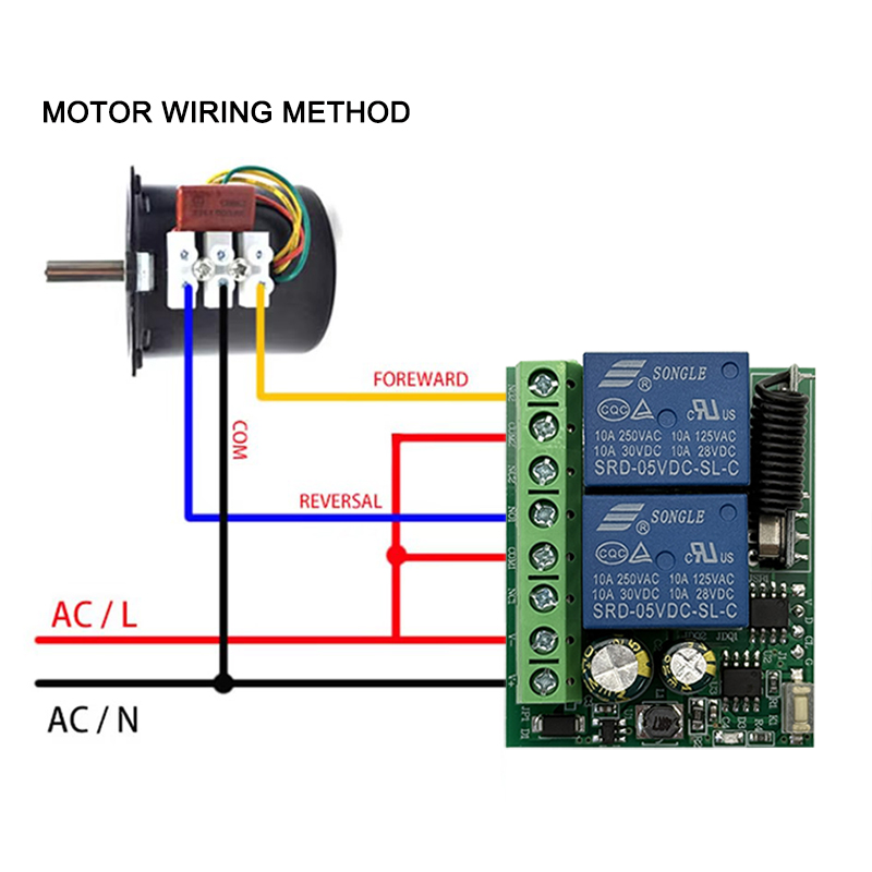 DC 12V 24V AC 220V RF433 2CH М – обзор и цена 433Mhz Receiver Module