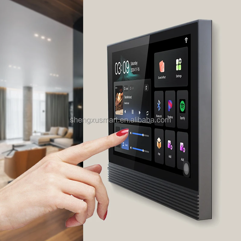 Новый дизайн 7-дюймового умног – обзор и цена Home Automation System Design