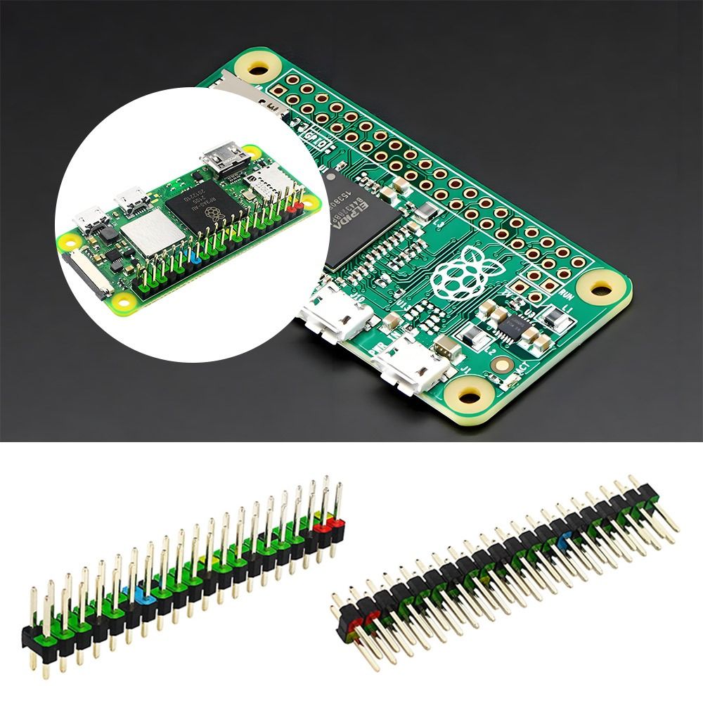 2*20-контактный разъем для мак – обзор и цена Pi Zero W Board